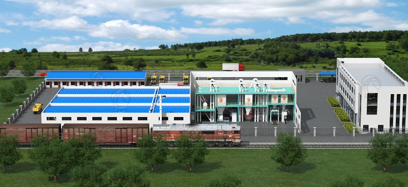 20_40tons_per_hour_Turnkey_complete_feed_powder_production_line 6