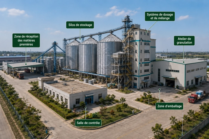 Usine_Complete_De_Production_D_Aliments_Animaux_Avec_Silos_Melange_Granulation_Controle_Et_Emballage